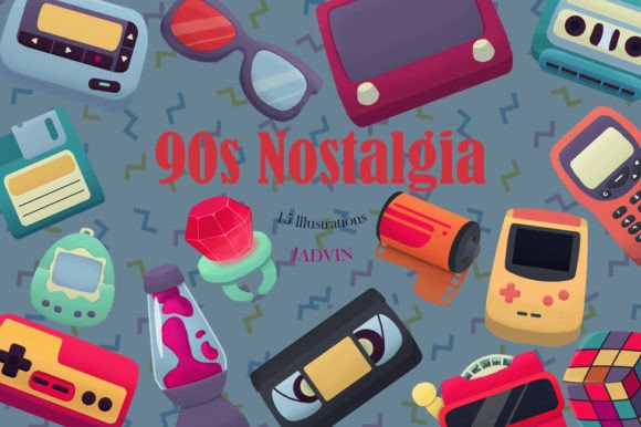 Download 90s Nostalgia, Clipart - Nostalgia Collection