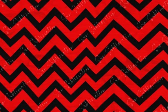 Download Red and Black Zigzag Pattern - Red and black Collection